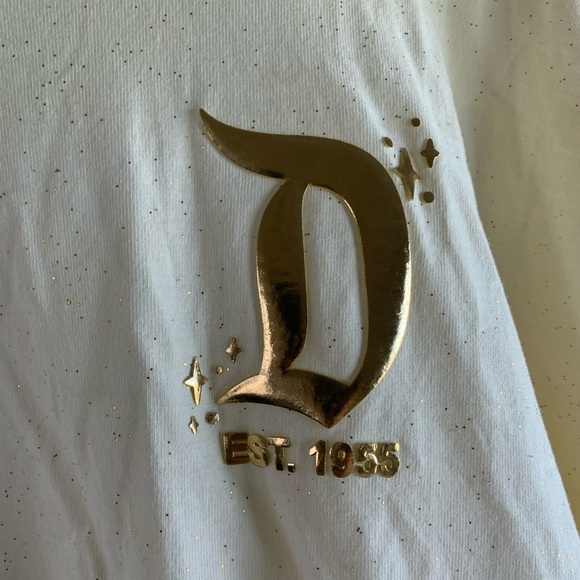 Disneyland Resort Cream and Gold Sweatshirt size xl - Picture 5 of 10